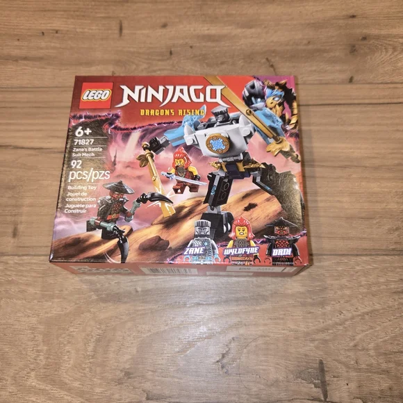 LEGO 🐣 Easter Basket Must-Have! NEW LEGO NINJAGO Zane Mech 🥷Sealed SET 71827 - Picture 2 of 14